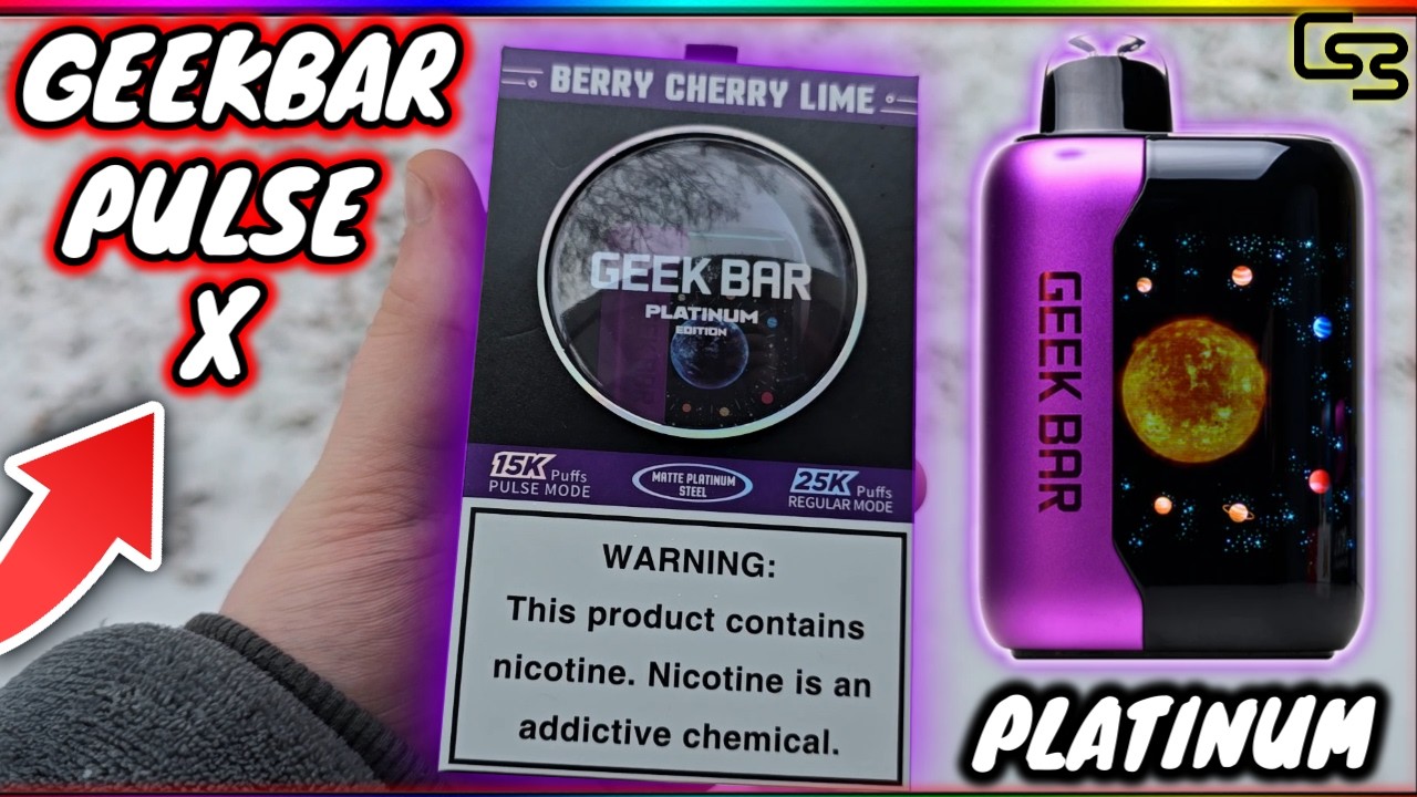25K | GeekBar Pulse X | Platinum Edition | Vape Review