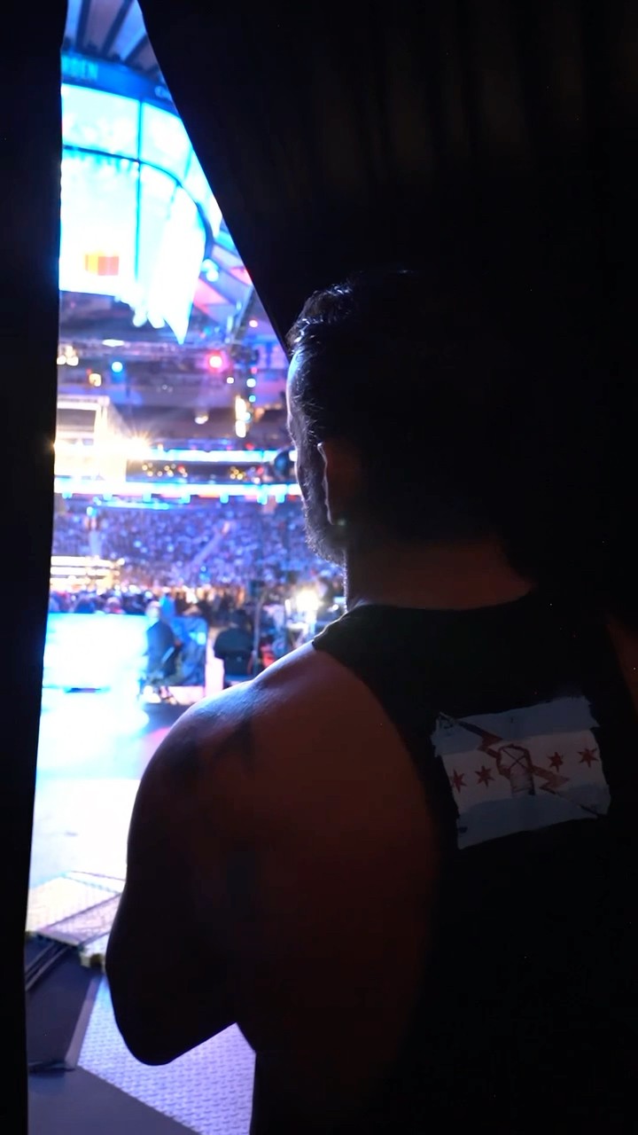 Backstage footage of CM Punk \u0026 Seth Rollins scouting each other ahead of Raw on Netflix