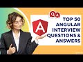 Top 50 Angular Basic Interview questions (2024) | Angular Basic Interview for freshers | | mcq Quiz