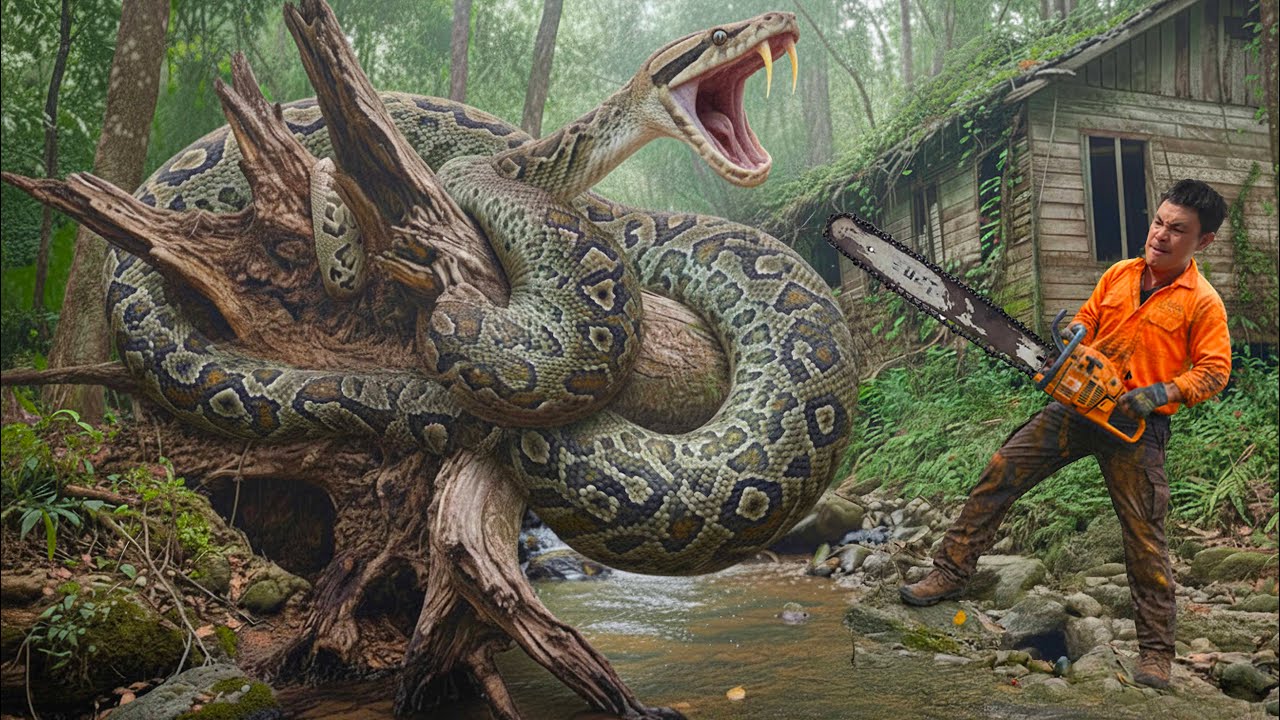 Boy Vanished Inside an Abandoned House – Hunters Uncover a GIANT Python Lurking Inside