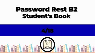 [4 zad/str. 18] - Password Reset B2 - Student's Book - odpowiedzi