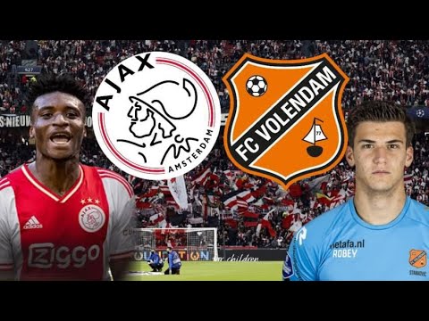 AJAX AMSTERDAM VS FC VOLENDAM LIVE MET DE VOETBALCOMMENTATOR (#751)