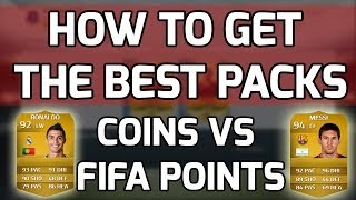 FIFA 14 Mythbusters - HOW TO GET THE BEST PLAYERS IN PACKS - Coins vs Fifa Points screenshot 5