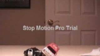 Stop Motion Pro trial animation