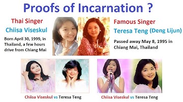 Proof of Reincarnation? Famous Chinese/Taiwanese Singer Teresa Teng vs. Chiisa Viseskul Compared