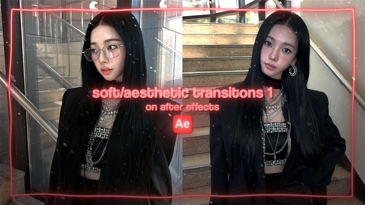 soft/aesthetic transitions 1 ; after effects tutorial