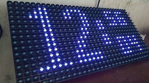 Jadwal Sholat - Arduino NodeMCU P10 DS3231