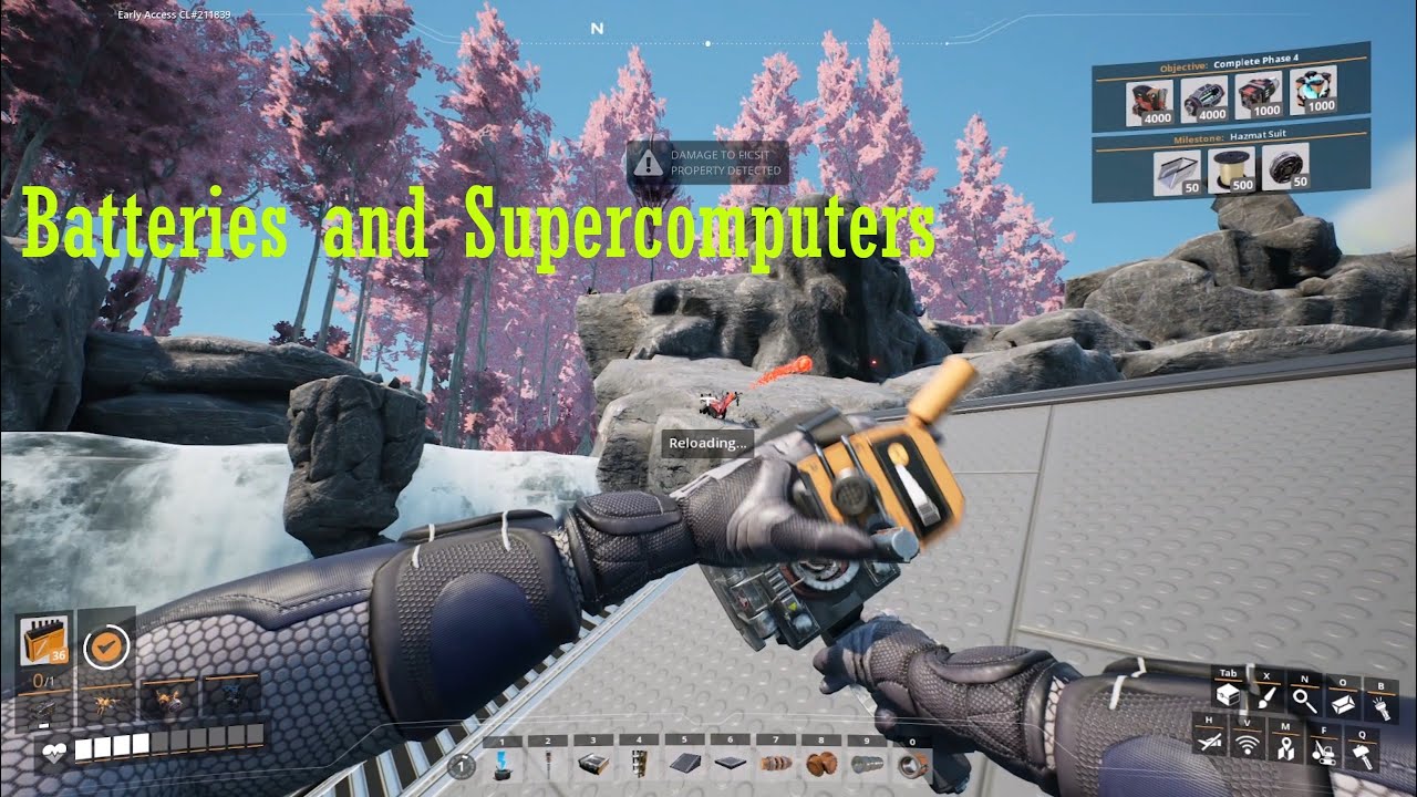 Batteries and (Satisfactory Playthrough Part 15) YouTube