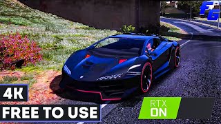 Free To Use Gameplay | Gta 5 | Rtx On Ultra Graphics | No Copyright Gameplay