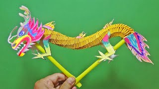 Cara Membuat Naga Barongsai Dari Kertas | DIY Paper Lion Dance