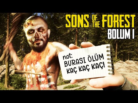 ÖLÜMCÜL ORMANDA EVİMİZİ YAPTIK!! | SONS OF THE FOREST (Bölüm #1) | Barış Can