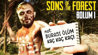 Ölümcül Ormanda Evi̇mi̇zi̇ Yaptik Sons Of The Forest Bölüm Barış Can