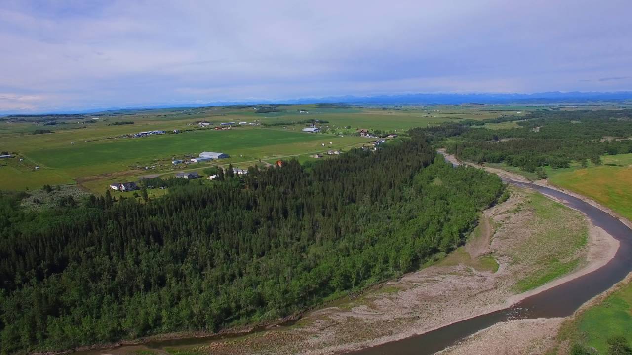 Drone Flight in Southern Alberta