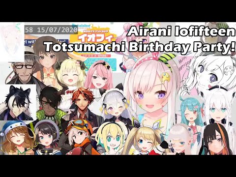 Airani Iofifteen Totsumachi Birthday Party, From Hololive JP Cut【Hololive English Sub】