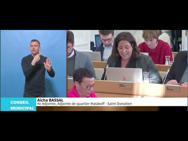 Aicha Bassal sur le débat d'orientations budgétaires lors du conseil municipal du 9 décembre 2022