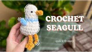 How to crochet a SEAGULL Crochet Tutorial: Step-by-Step for Beginners DIY