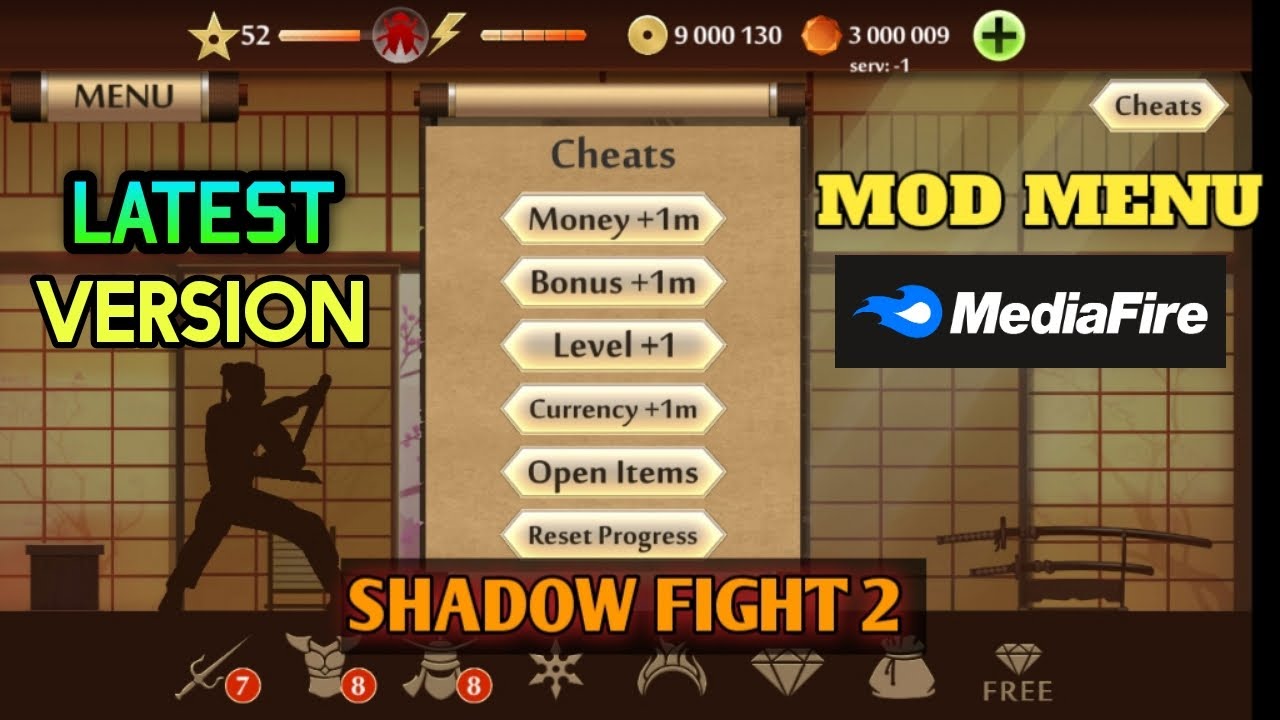 shadow fight 2 unlimited everything