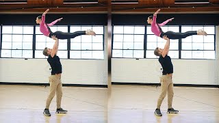 Derek Hough & Charli D’Amelio Recreate ‘Dirty Dancing’ Lift As They Channel Johnny & Baby