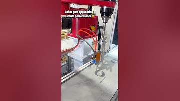 Robot gluing application stable performance #borunte #robotics