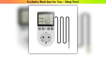Eu Timer Socket — Deal (2025): EU Timer Socket Thermostat 220V AC 16A Timer Switch