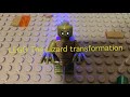 LEGO The Lizard transformation (Test 1)