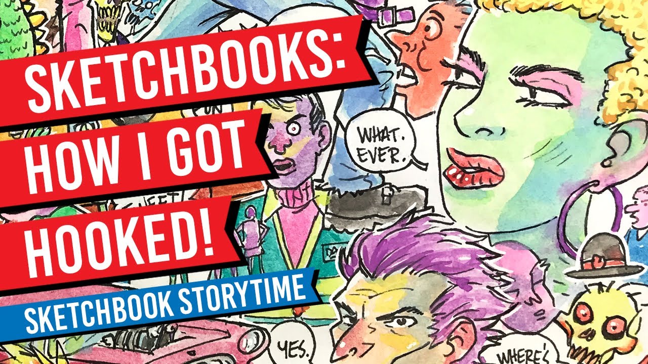 Sketchbook Journaling How I Got Hooked and Why I Haven't Quit 23 Years