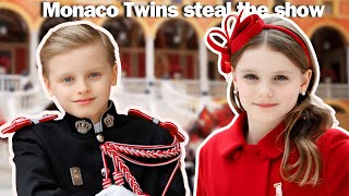 Prince Jacques and Princess Gabriella steal the show on Monaco National Day 
