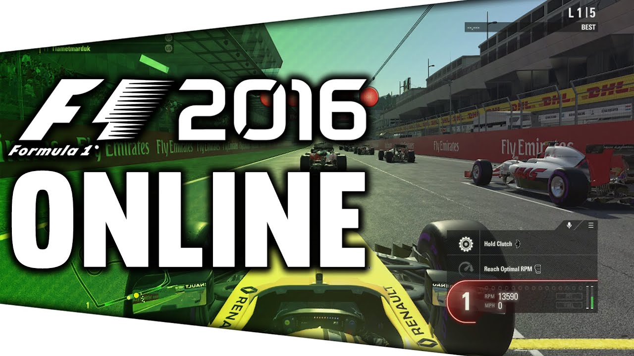 АВАРИЯ НА ПИТ-ЛЕЙНЕ: многопользовательские онлайн-гонки F1 2016