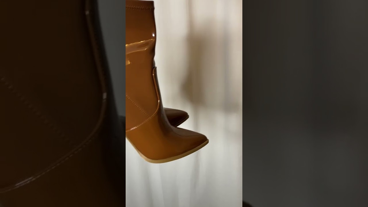 dsw cognac booties