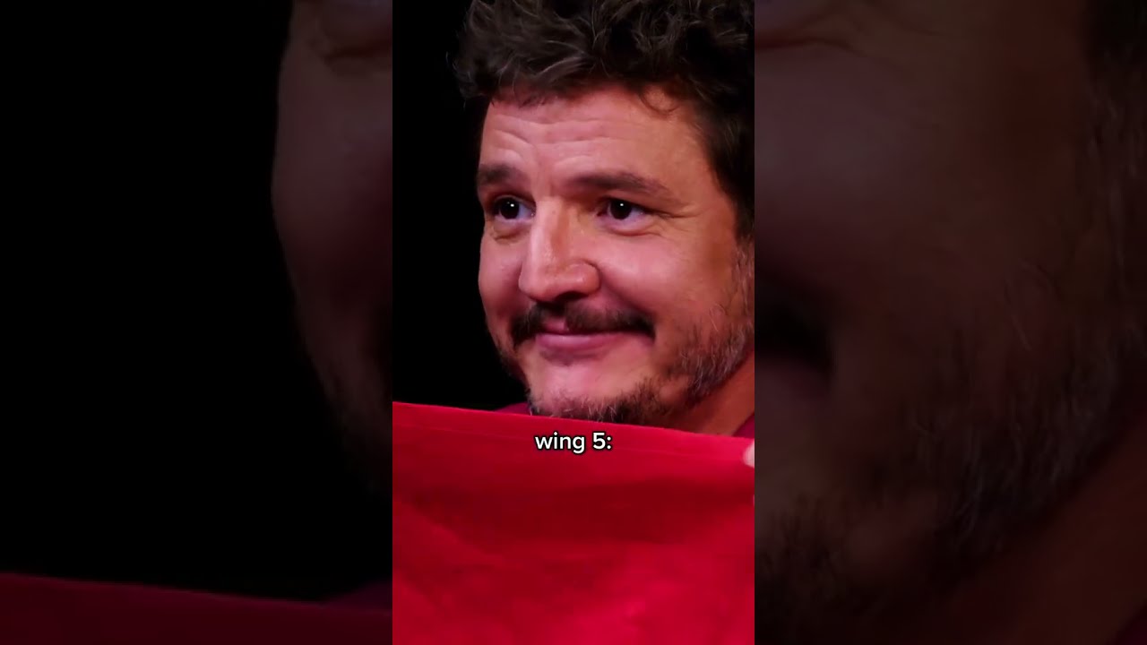 Pedro Pascal S Reaction To Every Wing On Hot Ones Shorts