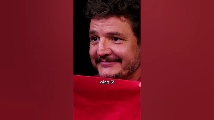 Pedro Pascal's reaction to every wing on Hot Ones #shorts
