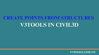 Famous Create Points From  Structures in Civil3D Wealth