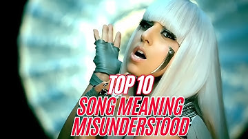 Top 10 Song Meanings that Everyone Gets Wrong