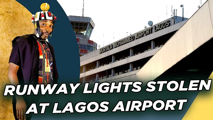 ⛔ BREAKING: Lighting Systems Stolen At Lagos Airport; Police officer arrested for stealing cement.