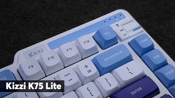 Kzzi K75 Lite Gasket-Mount Keyboard Sound Test | Amazing Value!