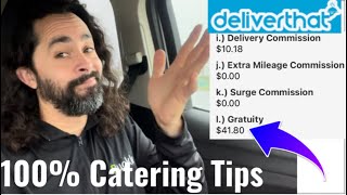 Catering Apps are the BEST Way to Make Money in 2024. DeliverThat FULL TIP Order!