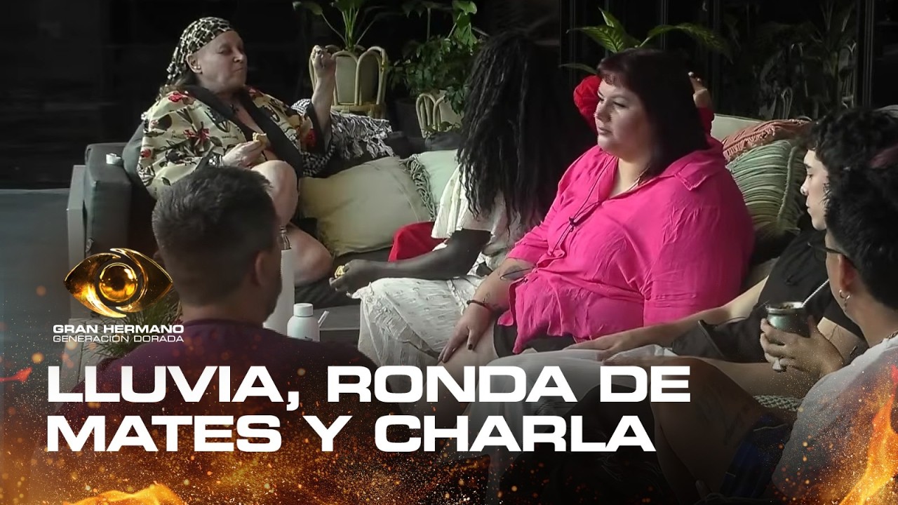 Día de lluvia, mates y charla en la casa - Gran Hermano 2026