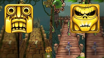 Temple Run Vs Zombie Run HD -  Endless Run Gameplay (Android/iOS)