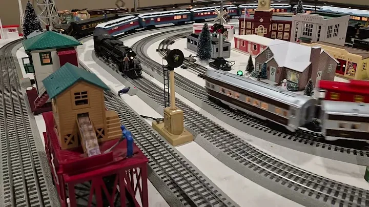Lionel O Gauge Train Layout - 2025 - Overview