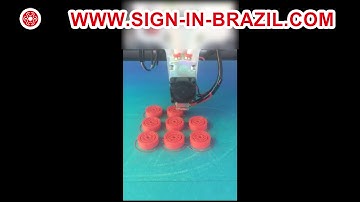 Industrial Automatic Color Changing Shell Channel Letter 3D Printer 2