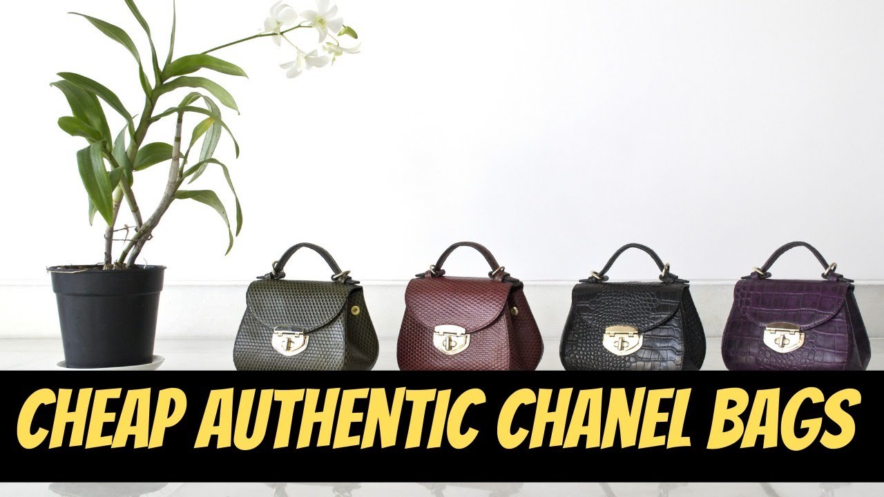 Cheap Authentic Chanel Bags | Where To Buy Affordable Chanel Bags - YouTube