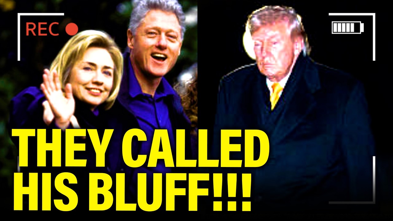 Trump PANICS after CLINTON drops EPSTEIN BOMBSHELL