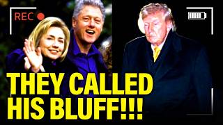 Trump PANICS after CLINTON drops EPSTEIN BOMBSHELL