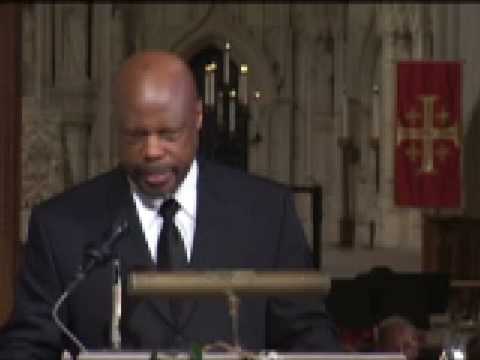 Solo by Wintley Phipps at Inaugural Prayer Service