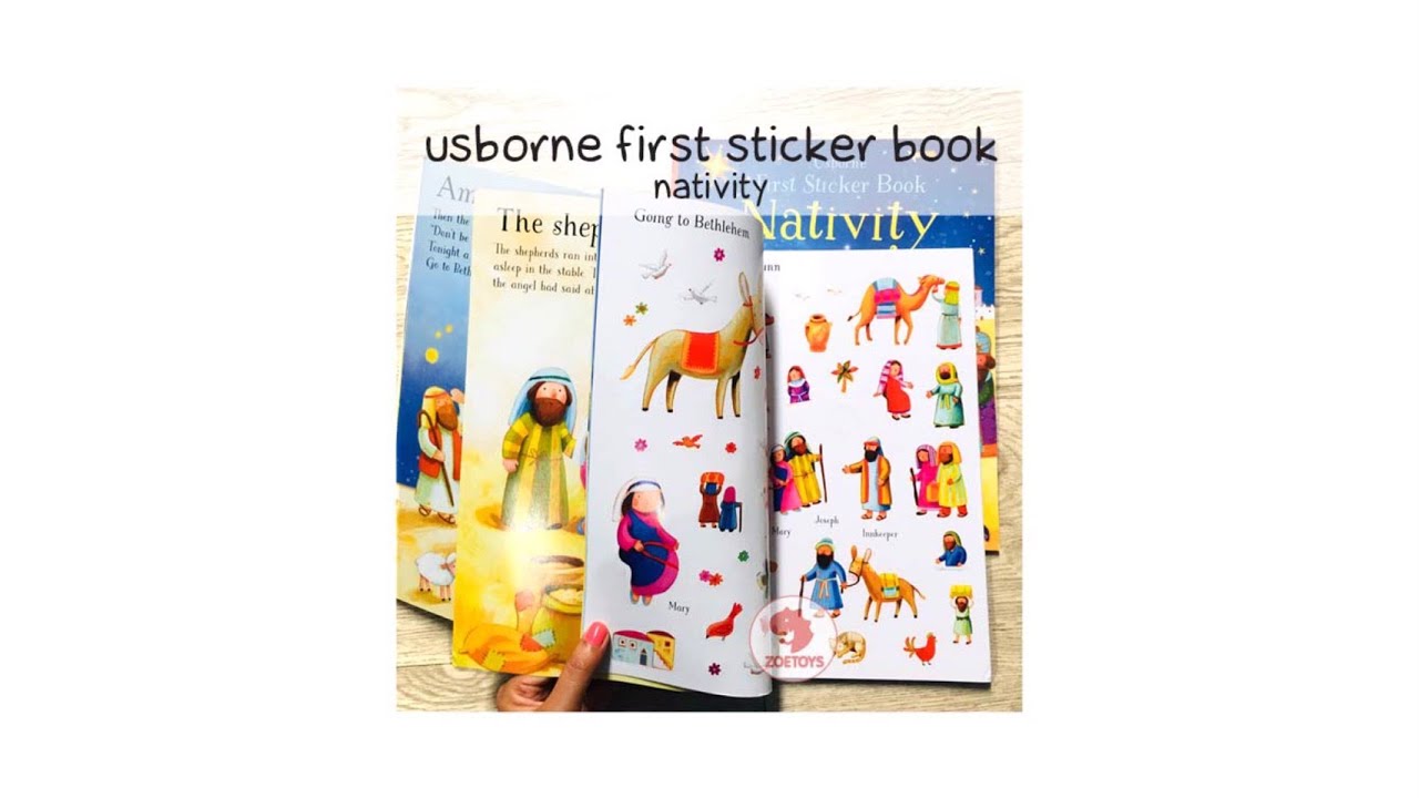 Jual Zoetoys Usborne First Sticker Book Farm Buku Edukasi Anak