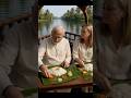 Modi and Meloni eating rice on a boat #ai #funny #ytshorts #shortsfeed #modi #animation#meloni#viral