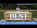 DIY : How to Build BEST Potting Table to Grow Vegetables