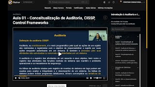 Plataforma Nutror, como é o ambiente de aulas?