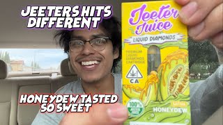 This JEETERS HONEYDEW had Top Tier FLAVOR!!! LIQUID DIAMONDS REVIEW!!