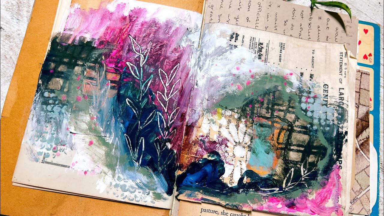 Junk Journal January 2025 Collaboration Day 13 Opaque